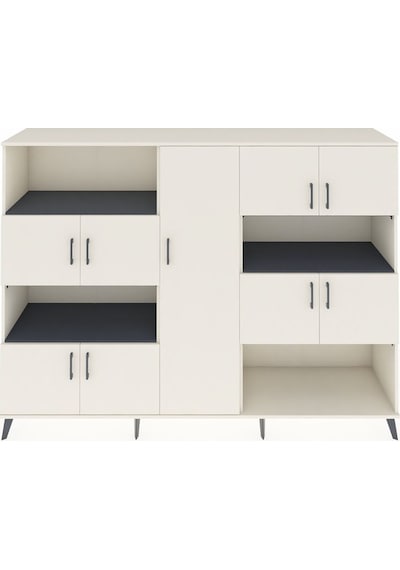 Hyperion Dolap 10 Raflı 9 Kapaklı 220x44x163 Aytaşı-aytaşı/antras Aytaşı-aytaşı/antrasit Hyperion Dolap 10 Raflı 9 Kapaklı 220x44x163 Aytaşı-aytaşı/antras Aytaşı-aytaşı/antrasit