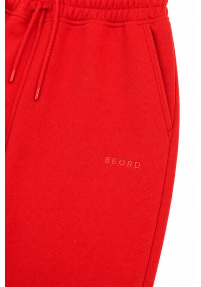 Beord Nar Çiçeği %100 Pamuk Cepli Eşofman Altı Sweatpant Narçiçeği
