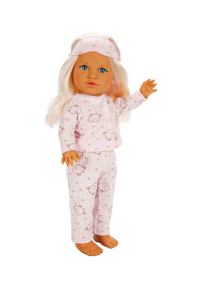 Tina Dreams Bebek 45 Cm - Pembe Pijamalı