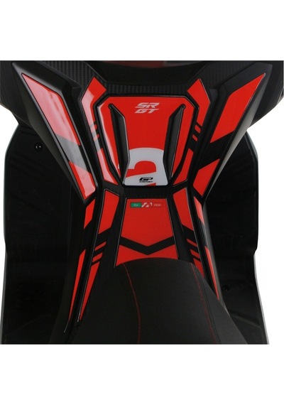 GP Kompozit Aprilia SR GT 125 / 200 2022-2023 Uyumlu Tank Pad Kırmızı