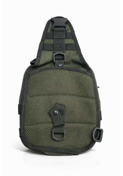 Anadolu Tactical Taktik Omuz Çantası Outdoor Kamp Bel Çantası Çok Bölmeli Yeşil