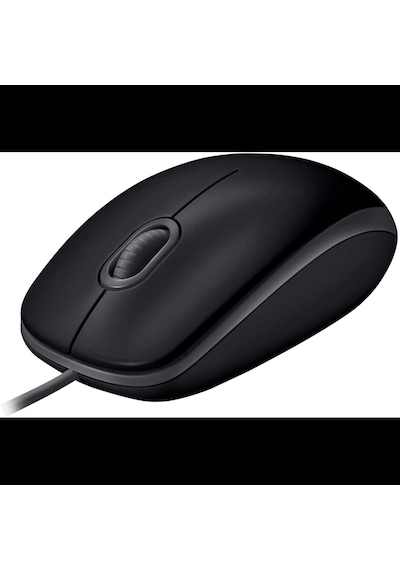 Logıtech 910-005508, B110 Siyah, Usb Kablolu, 1000dpi, Optik, 3 Tuşlu, Mouse Standart