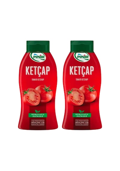 Pınar Ketçap 600 Gr Tatlı X 2 Adet