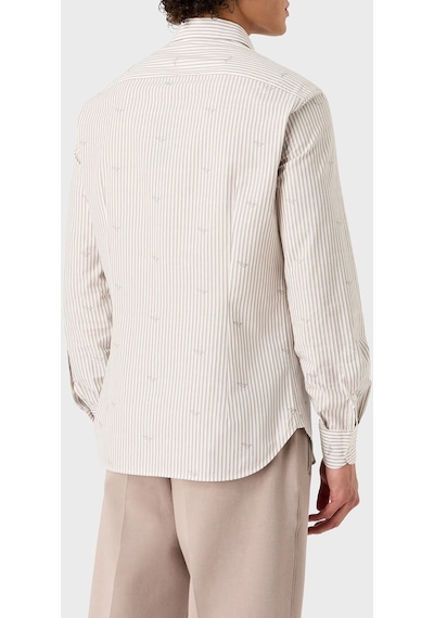 Emporio Armani Erkek Gömlek 3d1c86 1k3lz F1h1 Bej