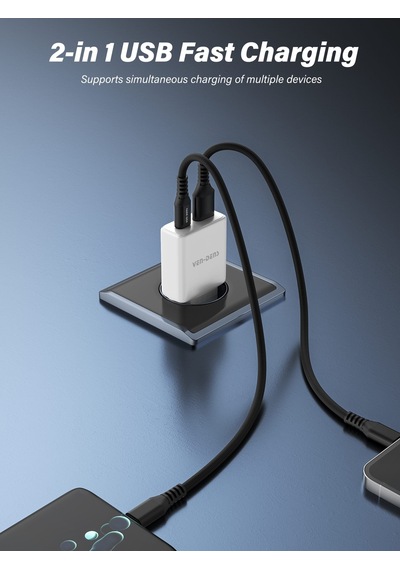 Ven-dens Vd-tc017bc 20 W Pd Type-c Hızlı Şarj Adaptörü, Kompakt Tasarım, Telefon Ve Tablet, Beyaz