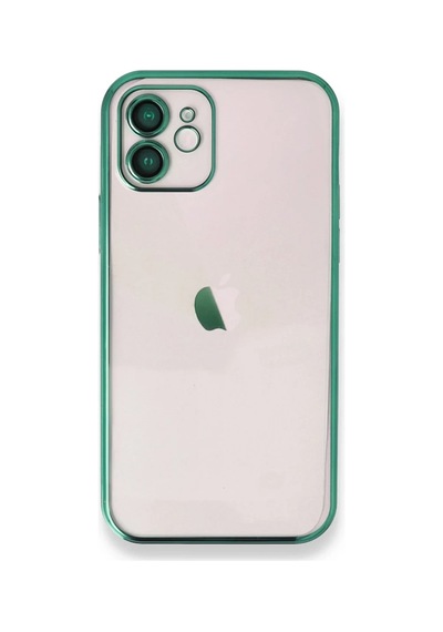İphone 12 Kılıf Razer Lensli Silikon - Yeşil