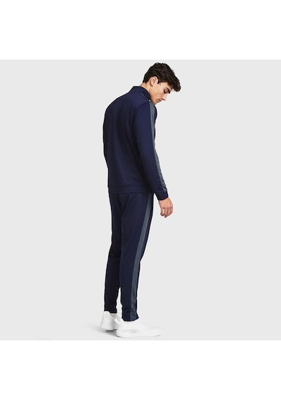 Under Armour Knit Track Erkek Lacivert Dik Yaka Eşofman Takımı Lacivert