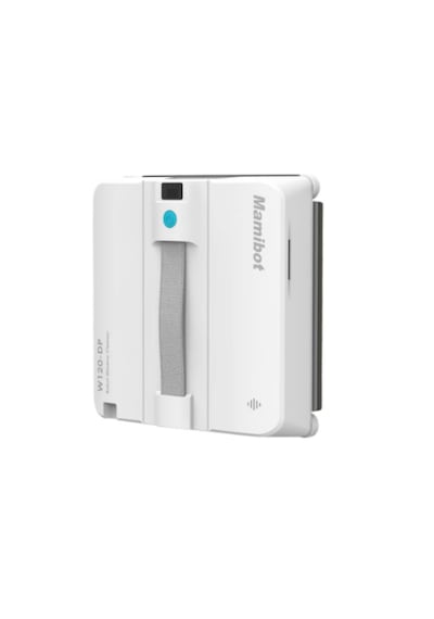 Mamibot İglassbot W120-dp. Aı Yenı Nesıl Çıft Yönlü 4 Püskürtme - 6.9cm Süper İnce Cam - Fayans - Duvar Temizleme Robotu 20m² Temizlik Beyaz