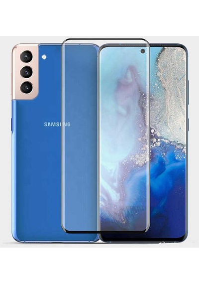 Samsung Galaxy Uyumlu S21 Plus Ekran Koruyucu Tam Kaplayan Esnek Yapılı Z-süper-pet