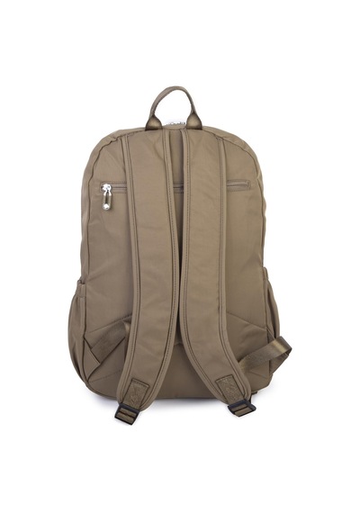 Nas Bag Unisex Büyük Boy Hafif Çok Gözlü Sırt Çantası Haki