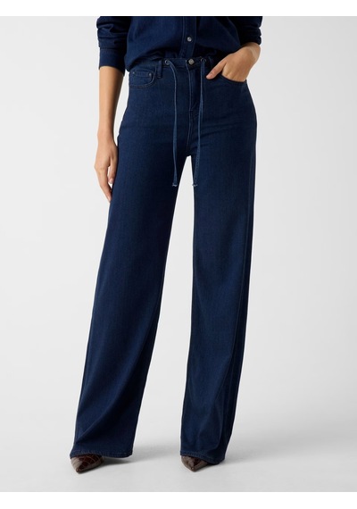 Guess Blossom Lyocell Loose Fit Kadın Jean Pantolon W6ra3od6980 İndigo