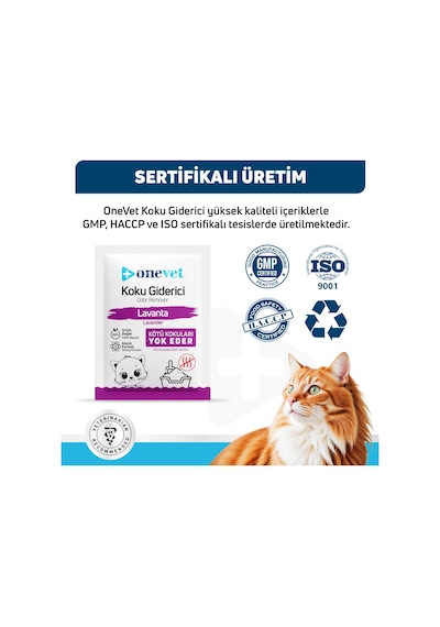 Onevet Kedi Kumu Koku Giderici 15x25 Gr Lavantalı
