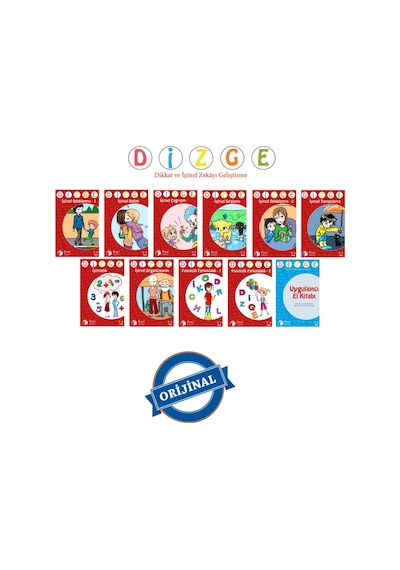 Dizge 5 - 6 Yaş Görsel Algı Ve İşitsel Dikkat Geliştirme Seti
