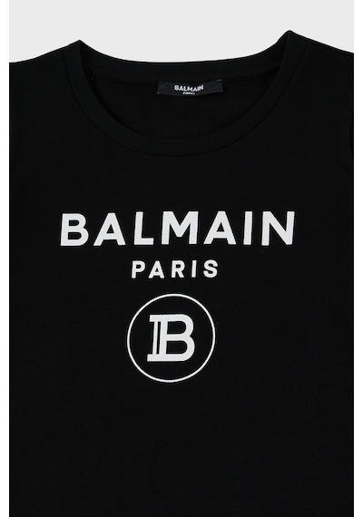 Balmain Çocuk Sweat 6m4020 Mx270 930 Siyah