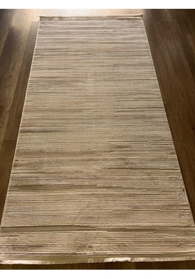 Hoom Rugs Moda 1079 Bej Yün Dokulu Akrilik Antibakteriyel Halı Bej