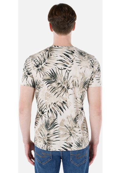Colin's Colins Bej Erkek Tshirt K.Kol Cl1067738 Q1.V2 Beı Bej