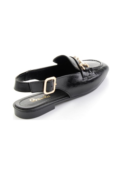 Siyah Kadın Loafer Ayakkabı K01641023142