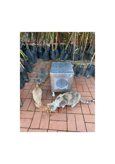 Kedi Yuvası Kedi Evi Isı Ve Su Yalıtımlı % 100 Korunaklı -11 Mm Osb -video Anlatımlı