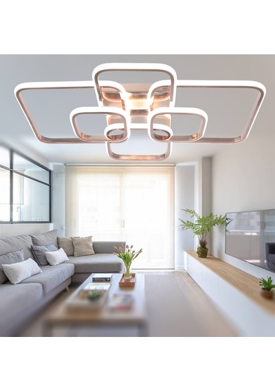 Tt500-6-fsr Tt Ayd. Fransız Sarı Kaplama 3 Renk Işık 6 Lı Led Rosegold