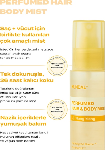 Kundal Perfumed Hair & Body Mist Wedding Bouquet