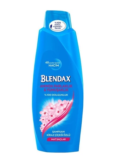 Blendax Anında Parlaklık Ve Yumuşaklık Kiraz Çiçeği Özlü Şampuan 3 x 500 ML