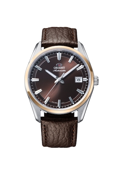 Orıent Ra-ac0r03y30b Otomatik Deri Kahverengi 39 Mm Erkek Kol Saati Metalik
