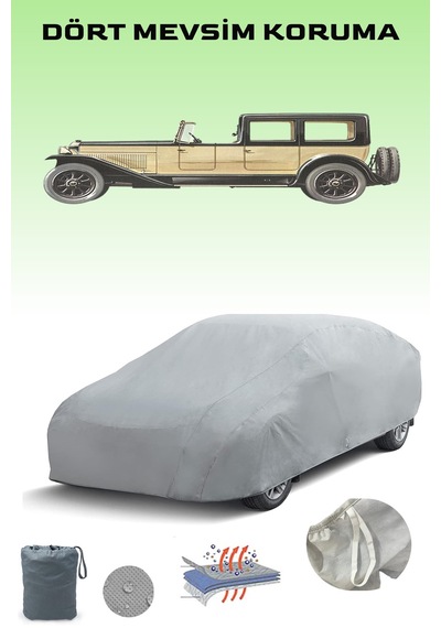Fıat 520 Superfiat 1921 - 1922 Araba Brandası Oto Branda Gri