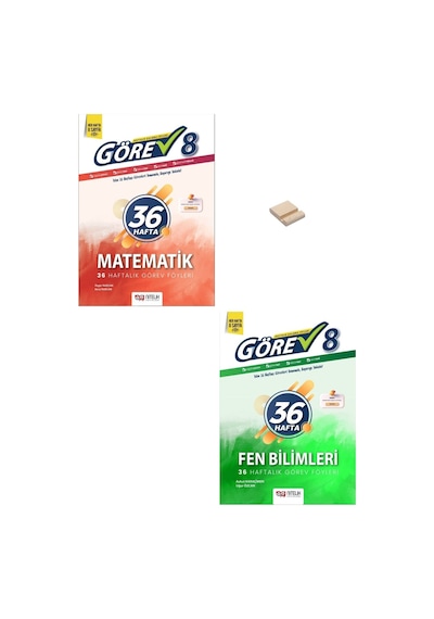 Lgs 8. Sınıf Matematik Ve Fen Bilimleri 36 Haftalık Görev Föyleri
