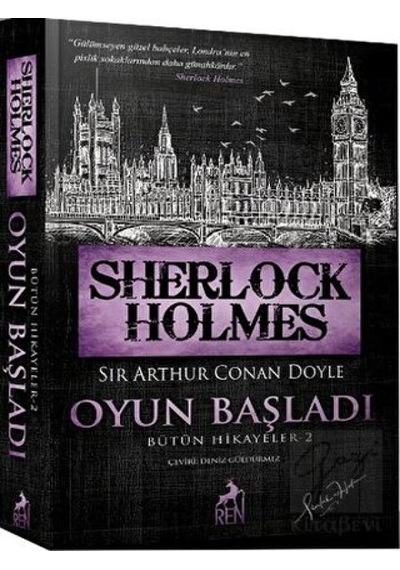 Sherlock Holmes Oyun Başladı Ren Kitap - Ren Kitap