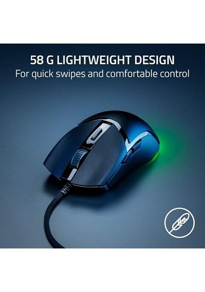 Razer Cobra - Chroma Rgb'ye Sahip Hafif Kablolu Oyun Faresi Tüy
