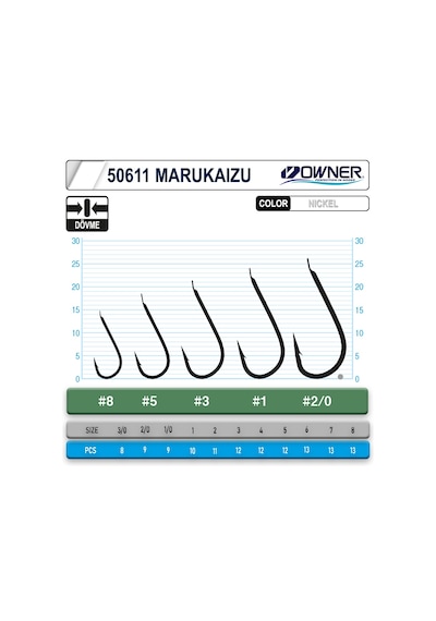 Owner 50611 Marukaizu İğne 3