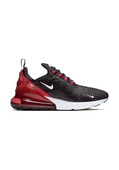 Nike Air Max 270 Ah8050-022 Siyah Kırmızı Erkek Sneaker Dar Kalıp Siyah - Kırmızı