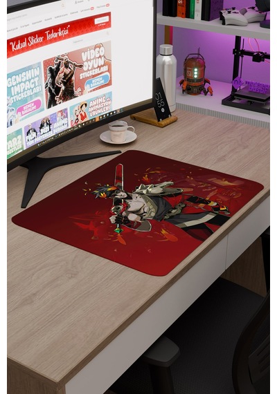 Hades Kaymaz Dikişli Kauçuk Oyuncu Mousepad V2 - 48x40 Xl Gaming Mouse Pad Fare Altlığı