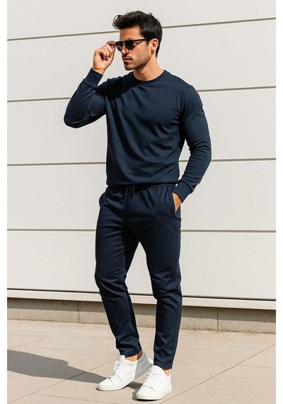 Rich Erkek Slim Fit Modern Kesim Jogger Eşofman Altı - Şık Ve Spor Bağcıklı Pantolon Çok Renkli