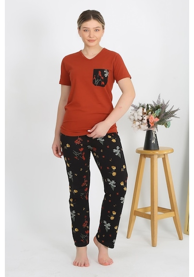 Akbeniz Kadın Kısa Kol Pamuk Penye Pijama Takım Kremit 4214-kremit Kremit Akbeniz Kadın Kısa Kol Pamuk Penye Pijama Takım Kremit 4214-kremit Kremit