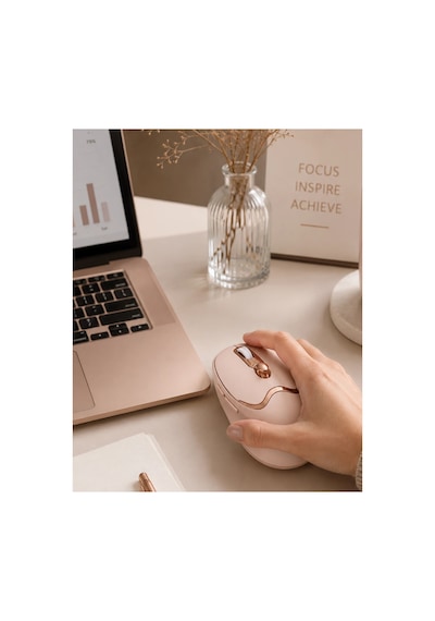Ergonomik Tasarımlı Kablosuz Mouse Bluetooth Usb Alıcılı Diğer