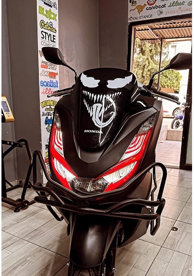 Honda Pcx Far Filmi Kırmızı