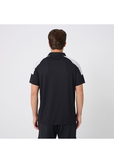 Siyah-gri Uhlsport Erkek Polo T-shirt Energy 1101801 Siyah - Gri