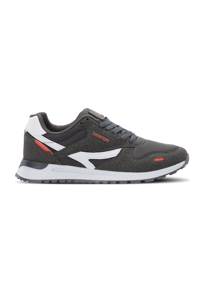 Slazenger OPTIMAX I Erkek  Koyu Gri Günlük Spor Ayakkabısı