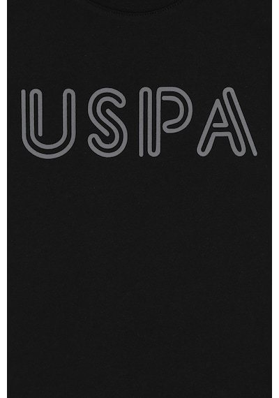 U.S. Polo Assn. Erkek Çocuk Siyah Tişört Basic 50325556-vr046