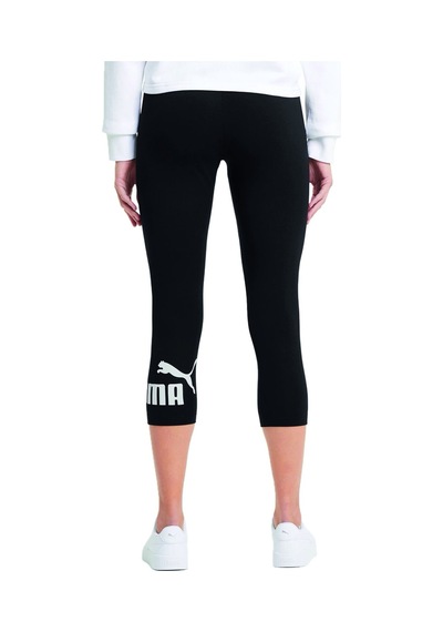Puma Baskılı Tayt Siyah