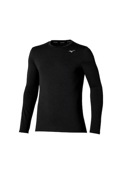 Mizuno Core Impulse Erkek Uzun Kollu Tişört Siyah Çok Renkli
