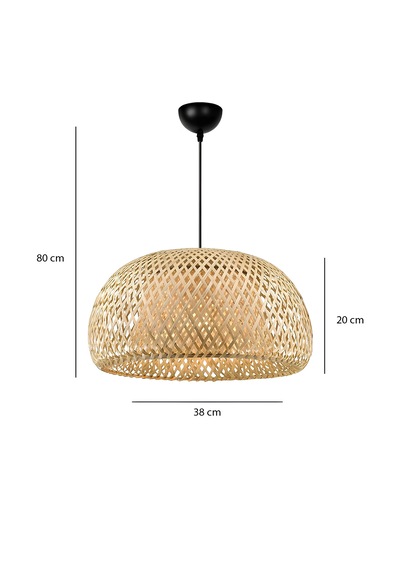 Homing Exclusive Lisbon Hasır Sarkıt Ayd-3565 Bambu