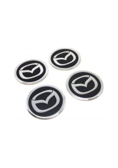Mazda Alüminyum Yapıştırma Jant Göbeği 4'Lü 60Mm