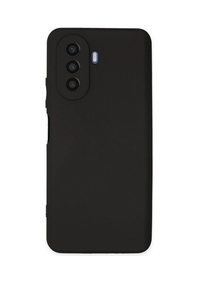 Huawei Nova Y70 Kılıf First Silikon - Siyah