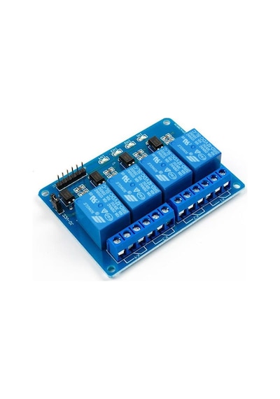 4 Yönlü Röle Optocoupler Gösterge Işıklı Output 12v