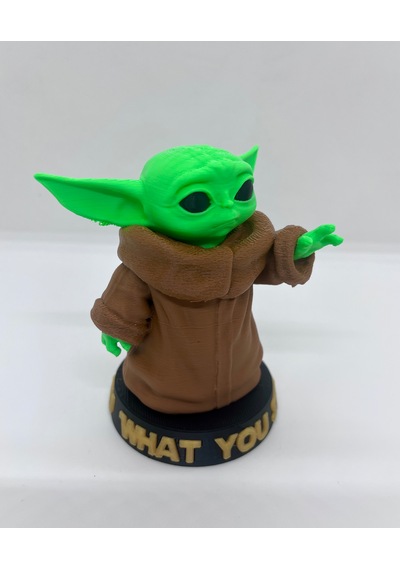 Grogu 3d Figürü