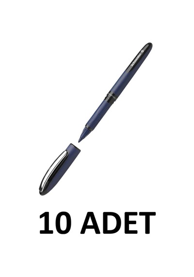 10 Adet One Business Roller Kalem 0.6 Mm Siyah - 896381696 Siyah