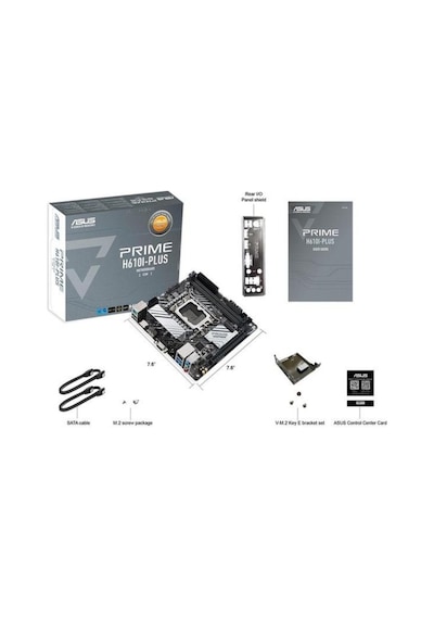 Asus Prime H610I-Plus-CSM 5600 MHz DDR5 Soket LGA1700 Mıtx Anakart