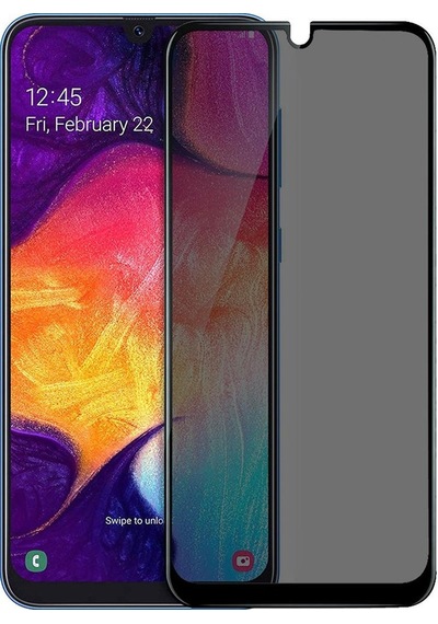 Galaxy A50 Uyumlu Hayalet Ekran Koruyucu Kırılmaz Cam Gizli Privacy 9018000001818